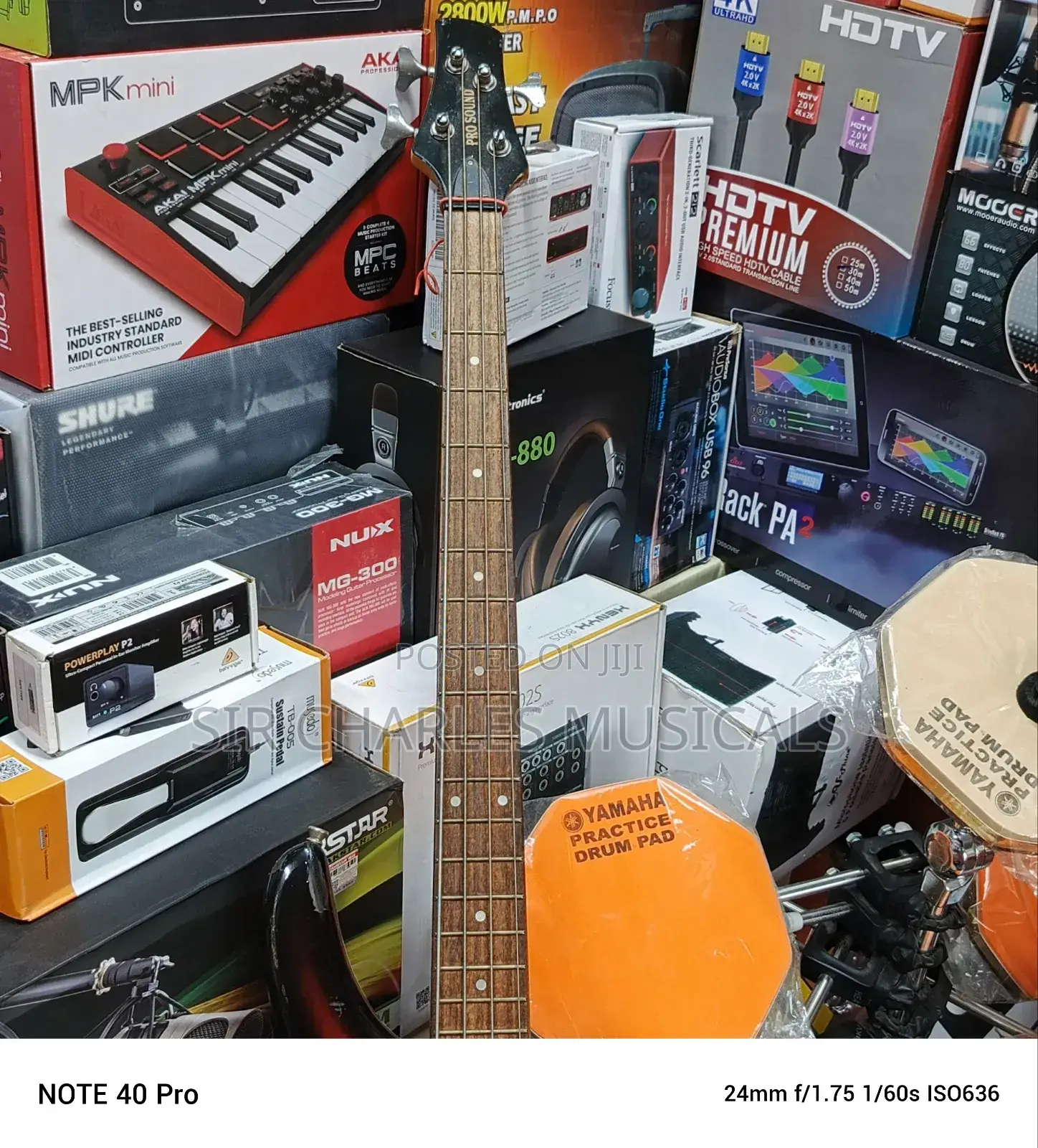 High Quality Electric Bass Guitar 4 Strings