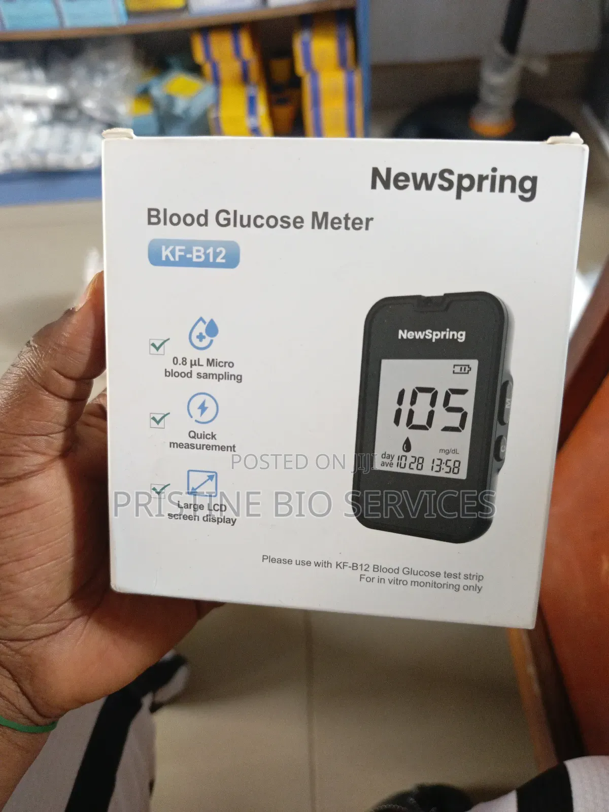 New Spring Blood Glucose Meter, Glucometer