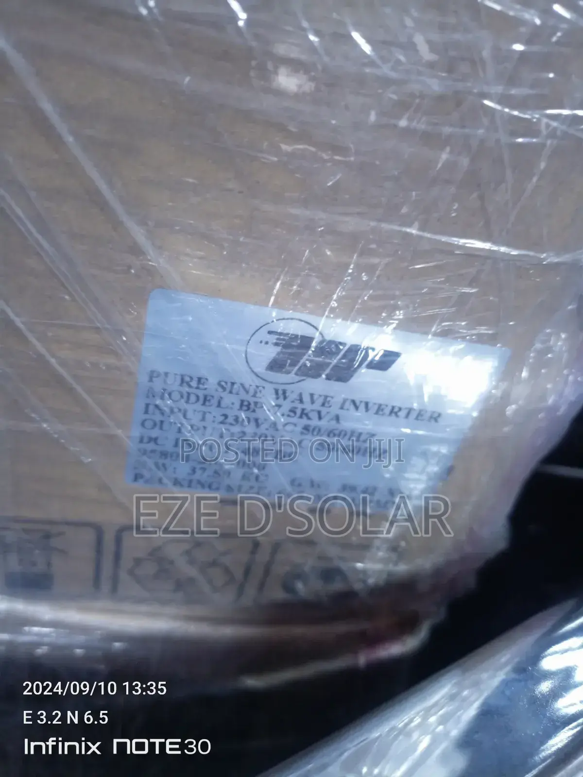 Bure Power 7.5kva/48v Solar Inverter