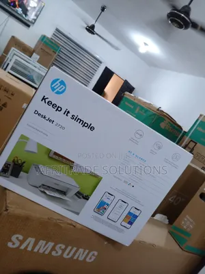 HP Deskjet 2720 Wireless-Simple Setup Printer