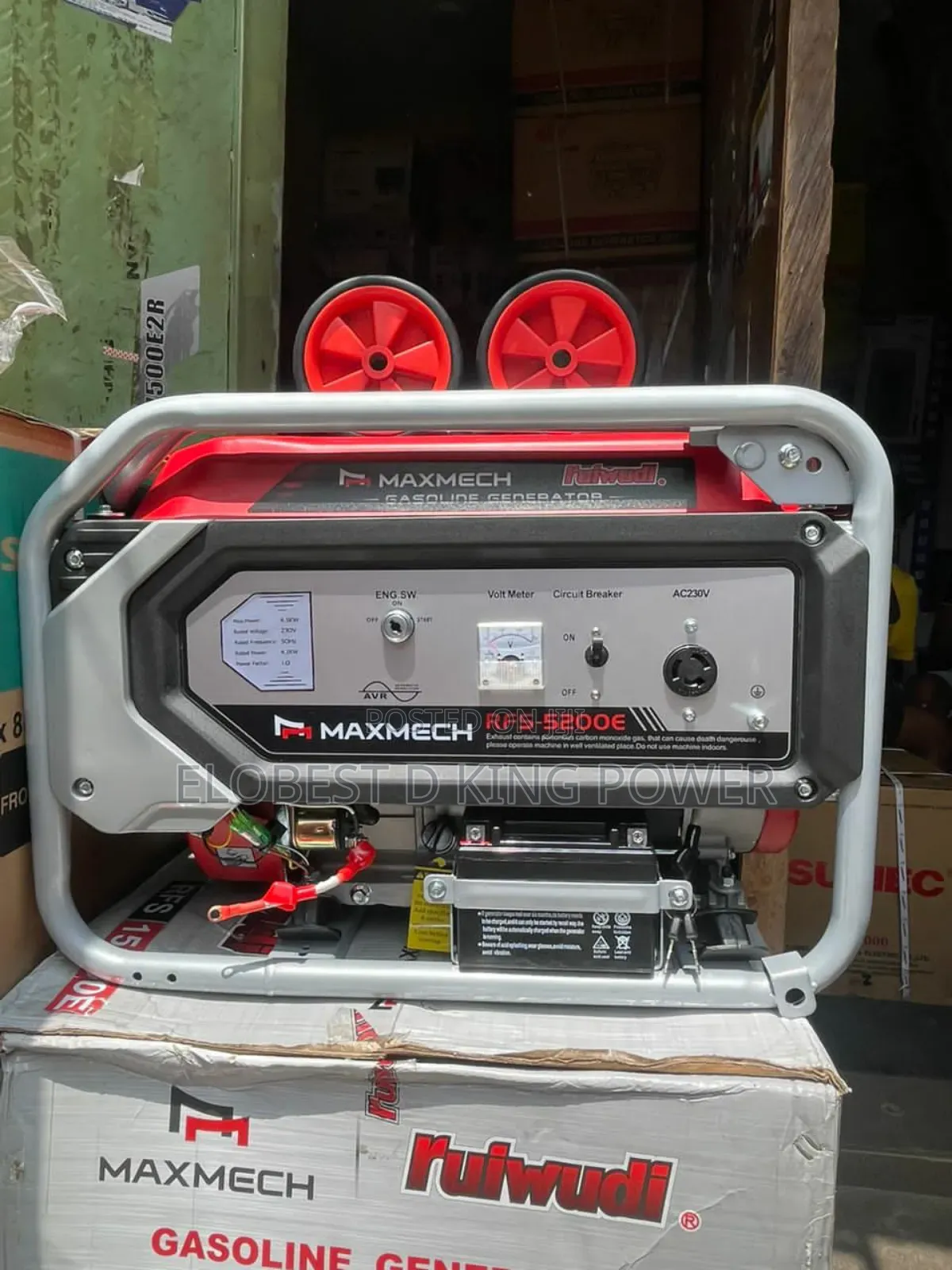 100% Copper Coil Maxmech Key Start Generator
