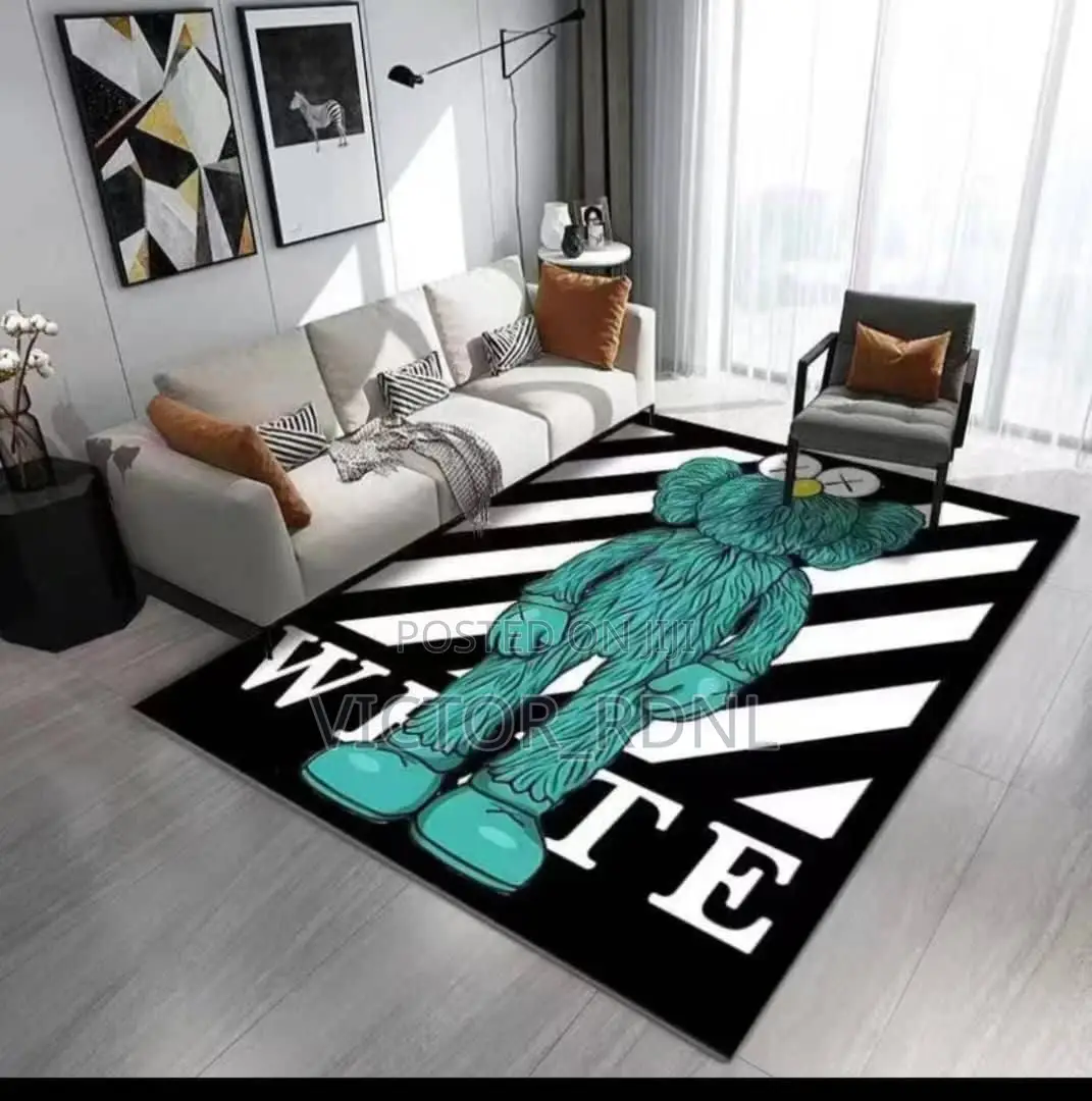 3D Rubber Center Rug