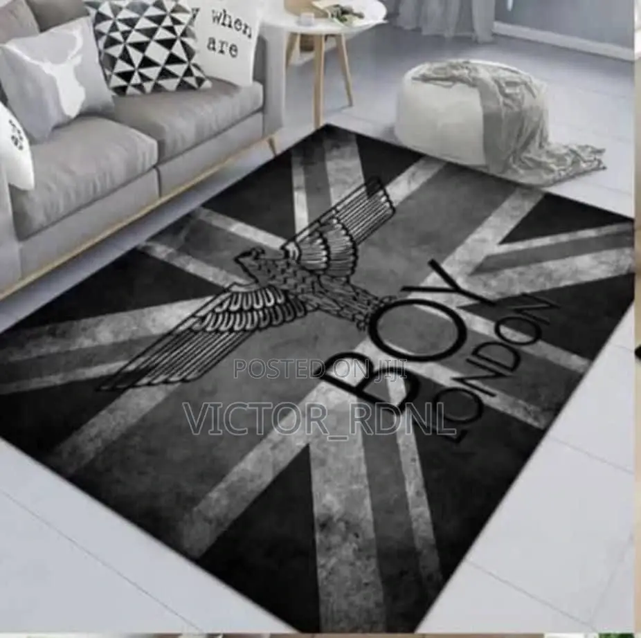 3D Rubber Center Rug