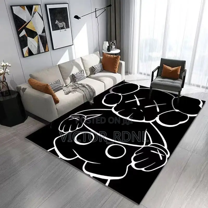 3D Rubber Center Rug
