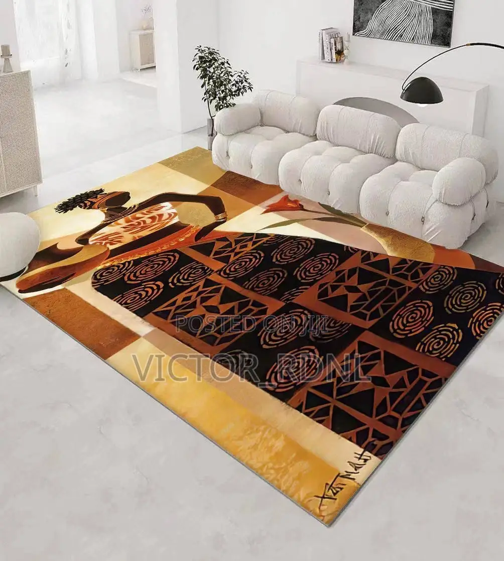 3D Rubber Center Rug