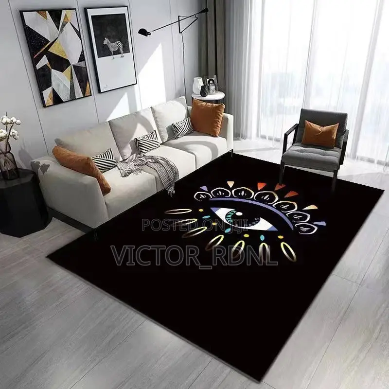 3D Rubber Center Rug