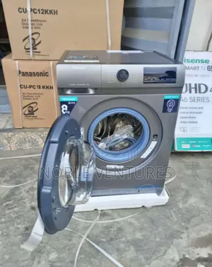 Hisense 8kg Front Loader Wishing Machine 100%Copper