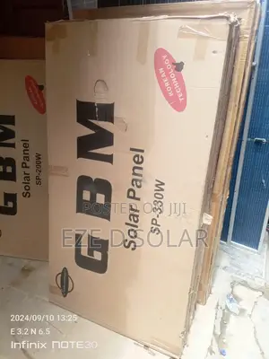 GBM 330watts Solar Panels