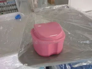 Safety Denture Apple Shape Box