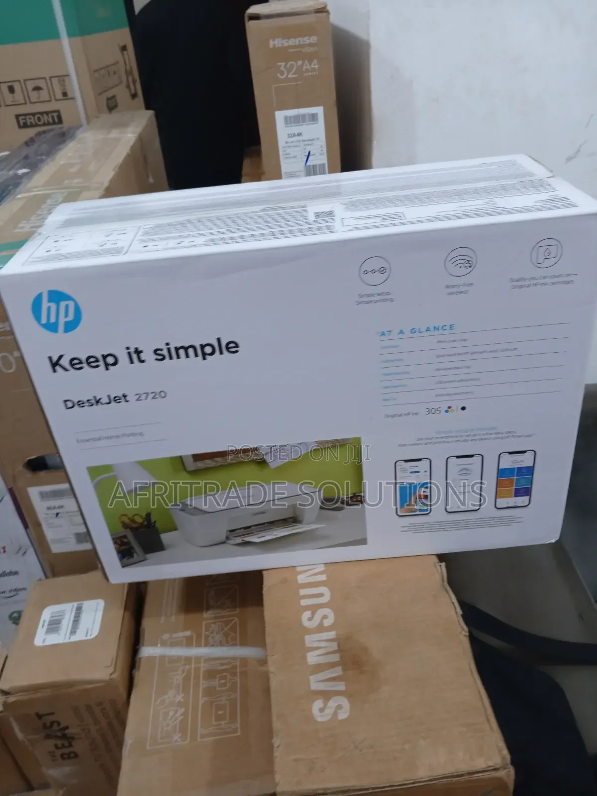 HP Deskjet 2720 Wireless USB Connectivity Printer
