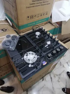 The Brand New 3 Burner Gas Cooker and an Electric Hotplate