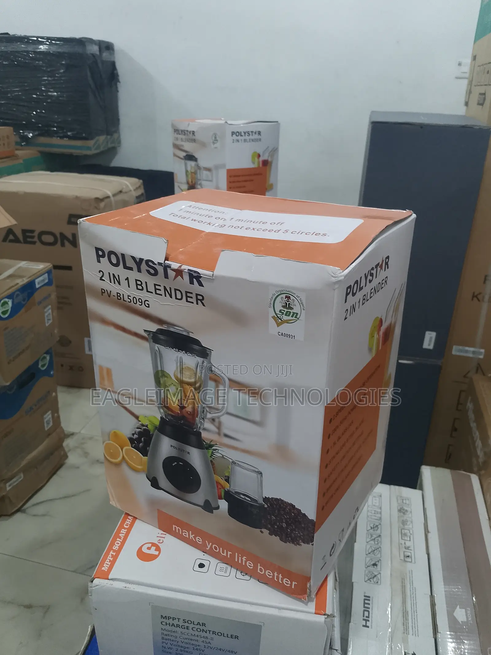Durable 2in1 Polystar Blender