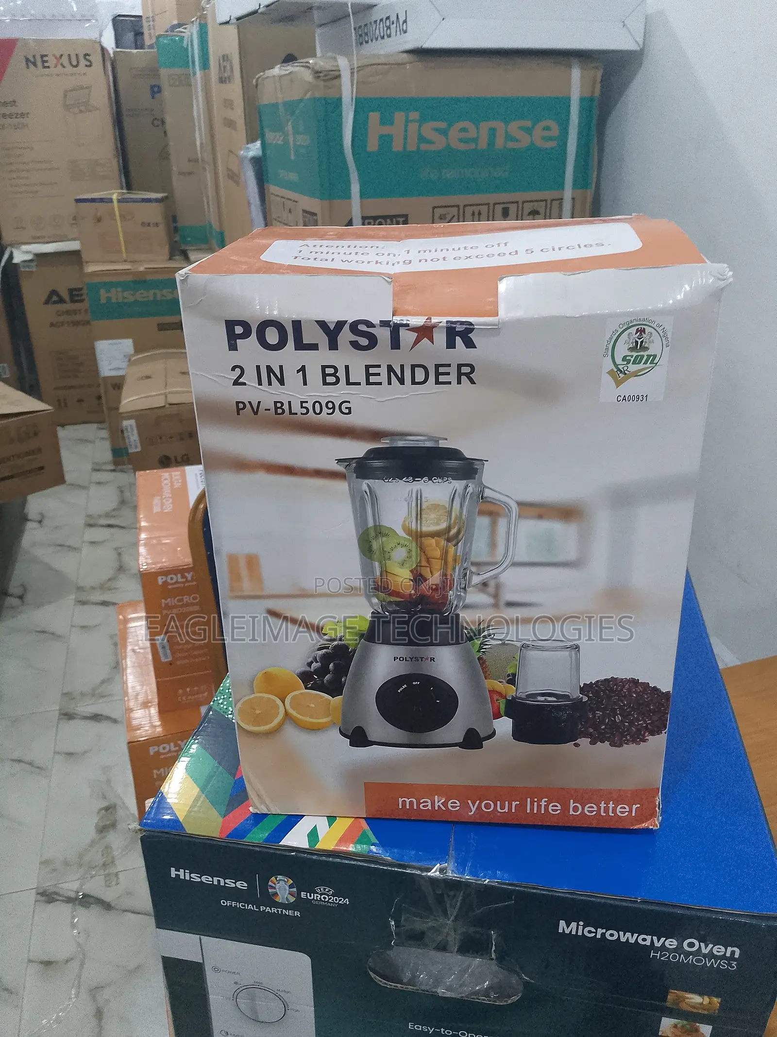 Topnotch 2in1 Polystar Blender