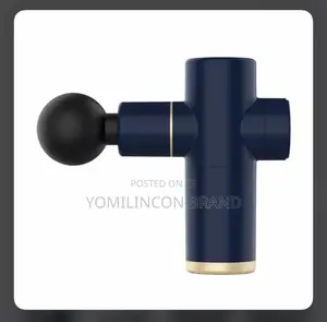 Green Contento Portable Massage Gun Blue