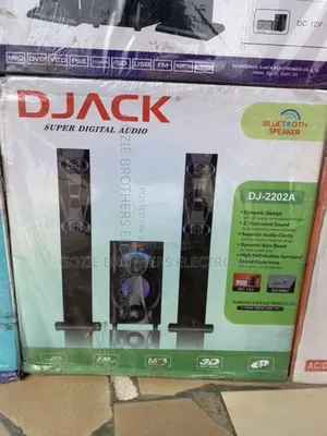 Djack Home Theater System With Bluetooth Connectivity