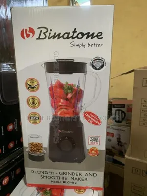 BINATONE BLENDER With Grinder 1.5 Liters (BLG 412)