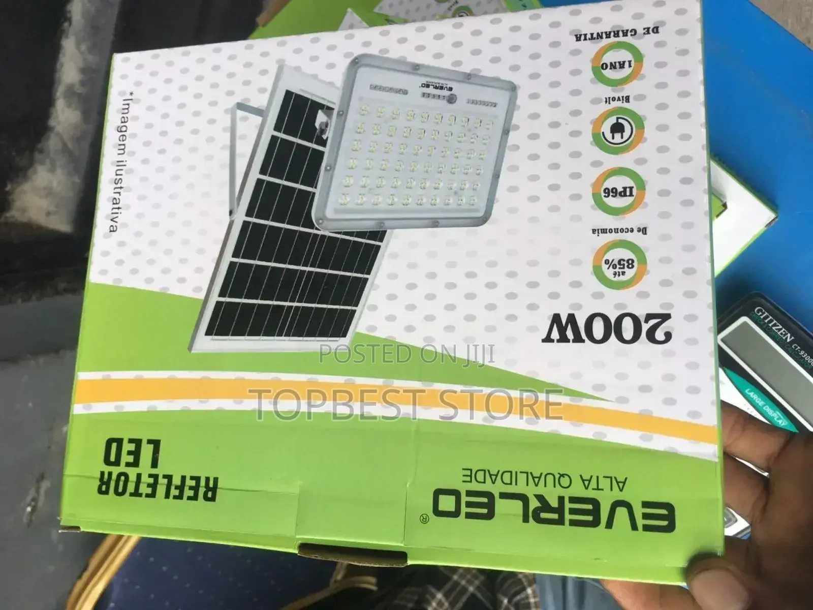 200w Solar Floodlight Separate Panel