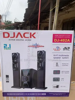 Djack Home Theater System With Bluetooth Connection