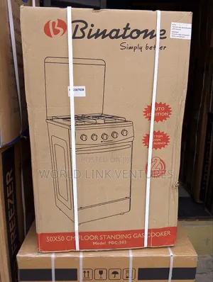 Binatone Standing All Gas Burner Automatic Ignition