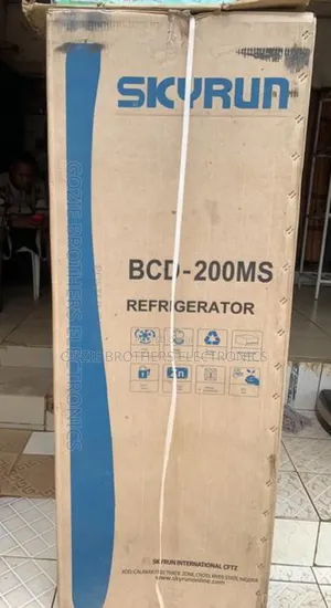 Skyrun Double Door Refrigerator 200 Liters