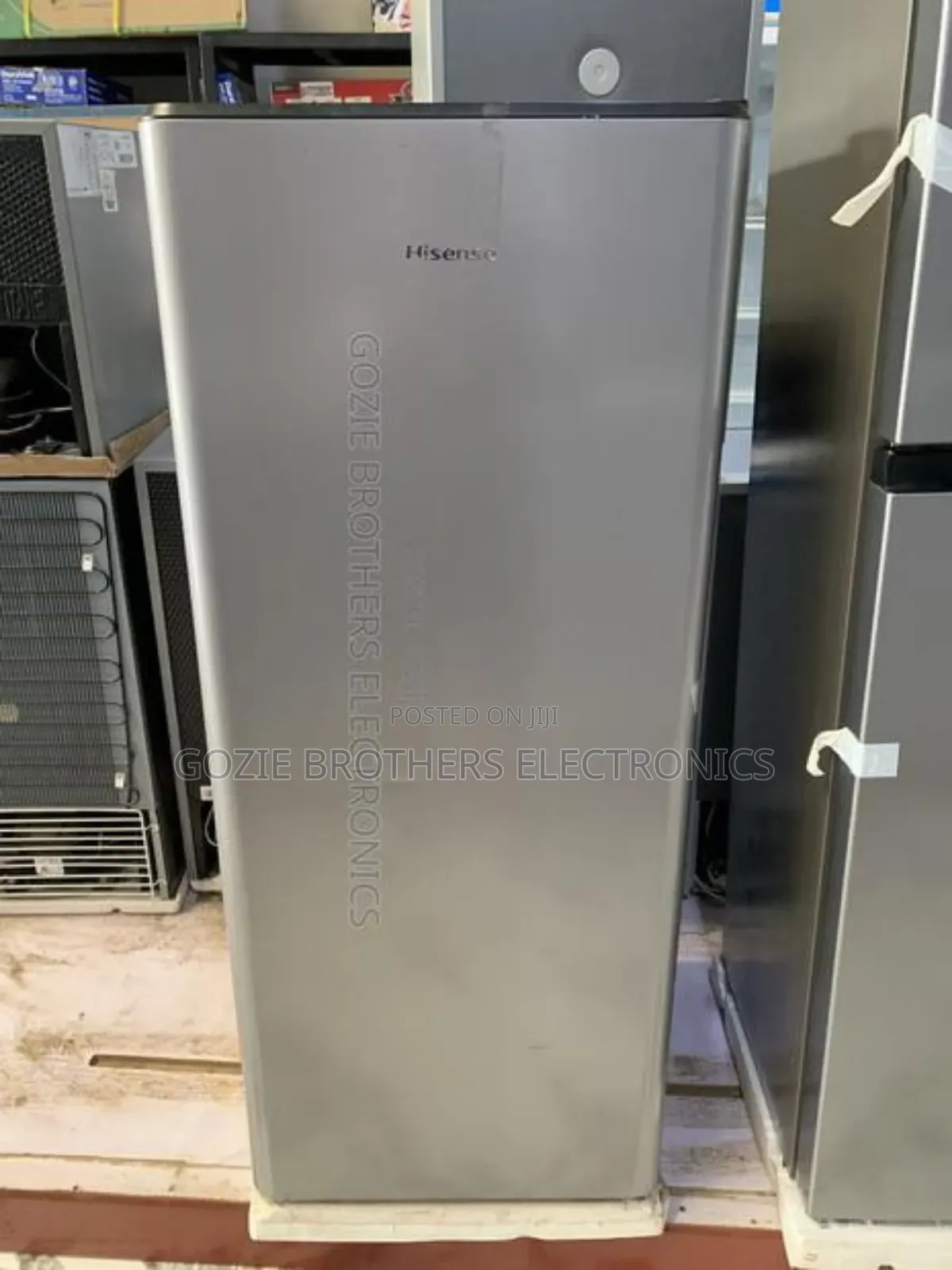 Hisense Refrigerator. Single Door With Large Freezer Space