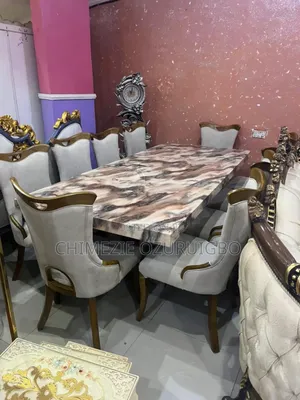 10 Seater Marble Dining Set