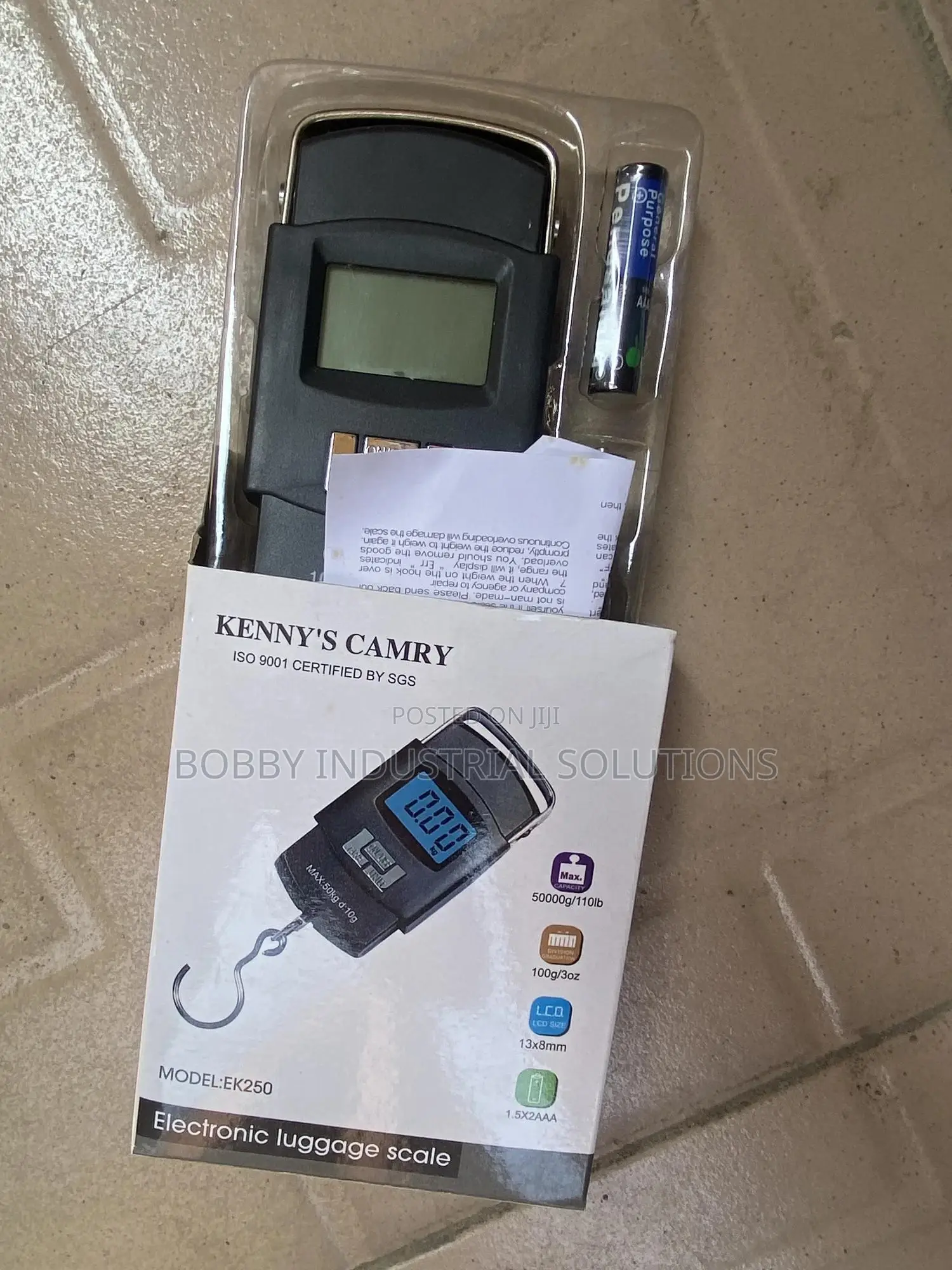 KENNY'S CAMRY Electronic Luggage Scale