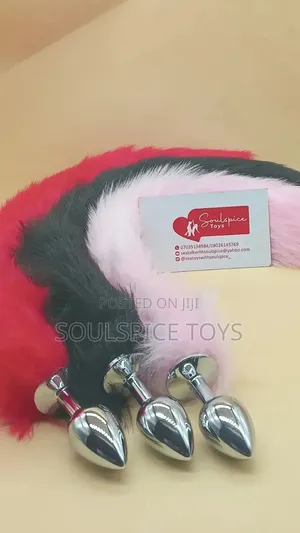 Anal Plug With Feather