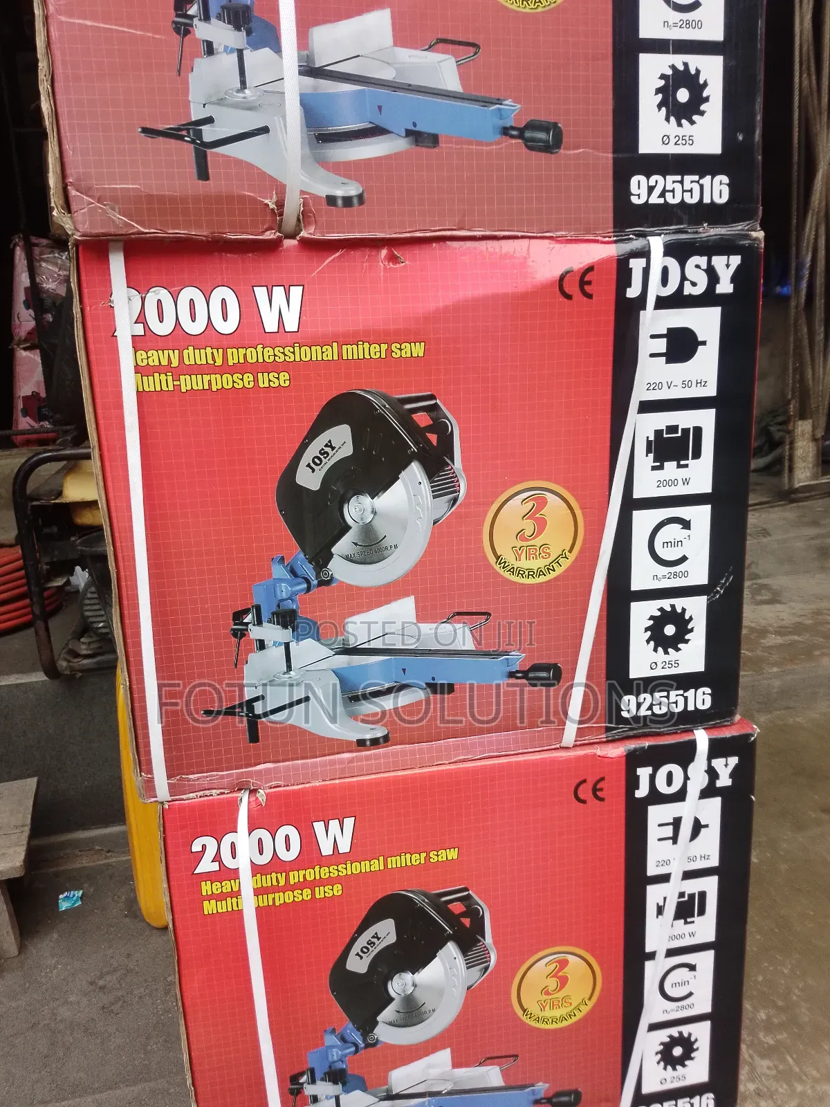 Aluminum Cutting Machine 2000w Original