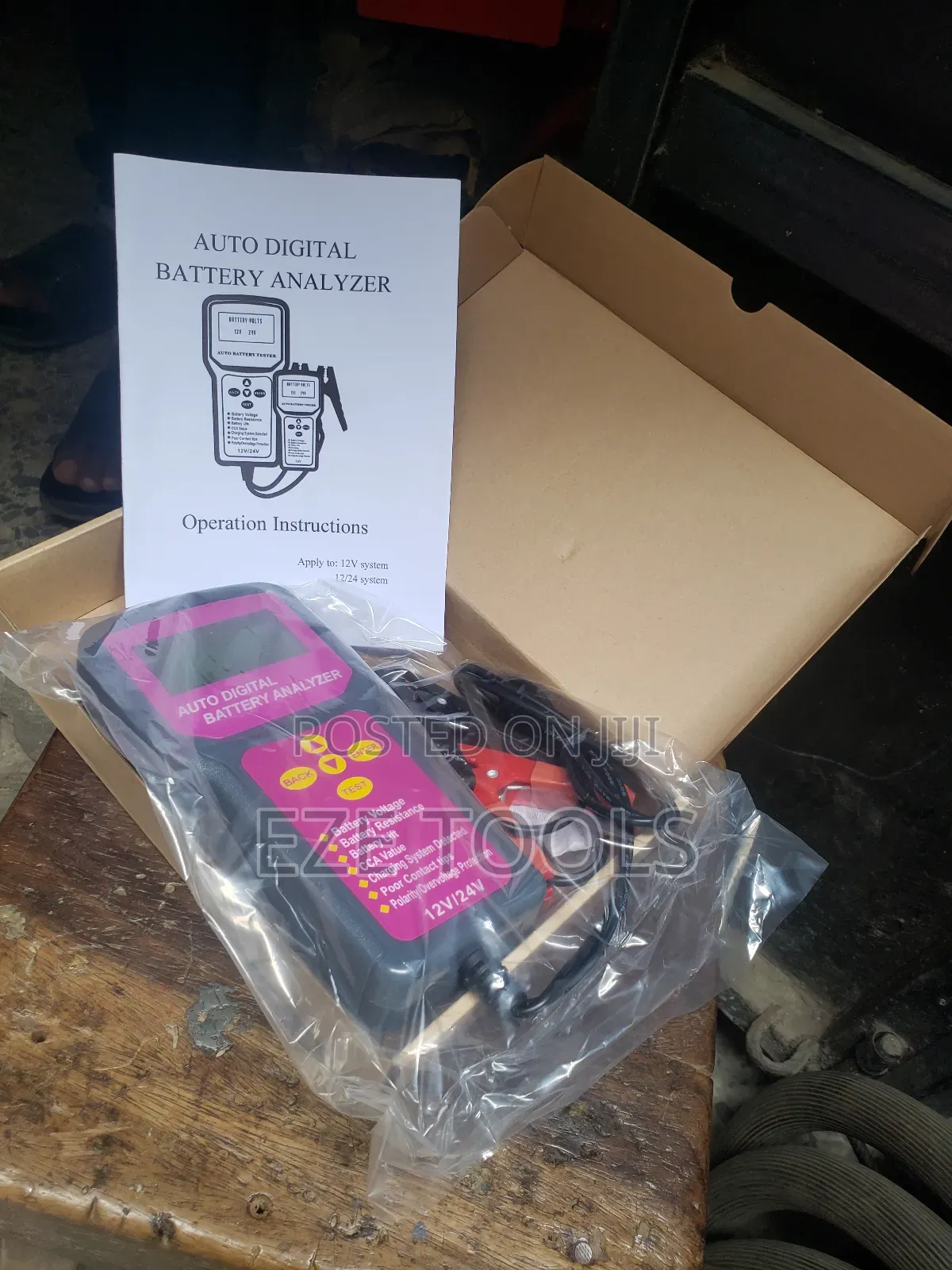 Auto Digital Battery Analyzer