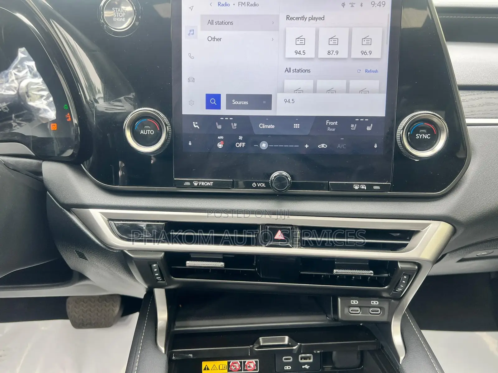 Lexus RX 350 AWD 2023 Blue