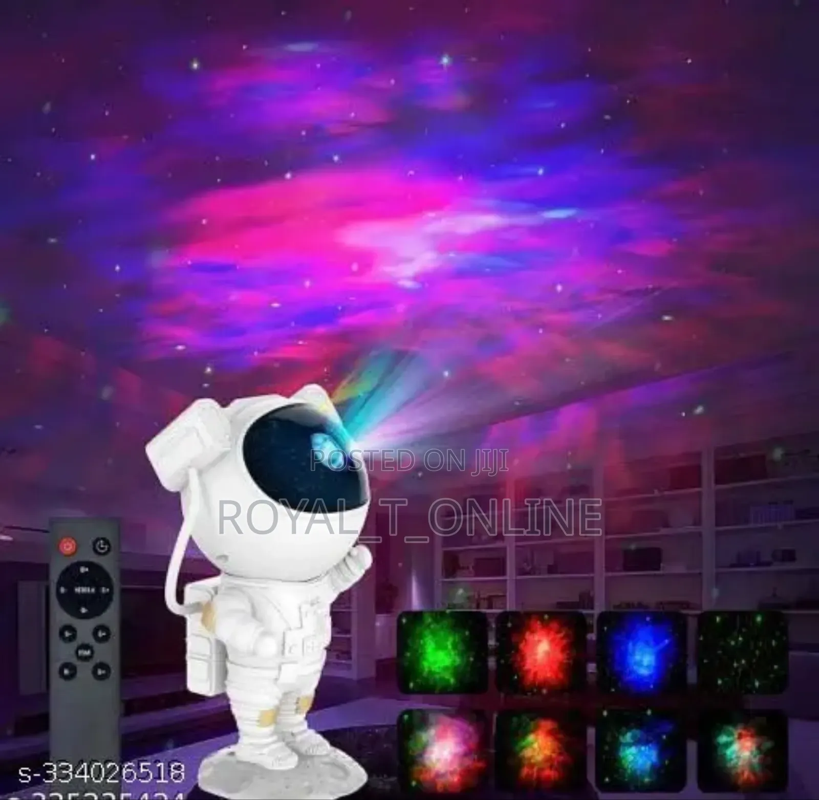 Astronaut Projector Light With Speaker Abuja. Robot Space Light