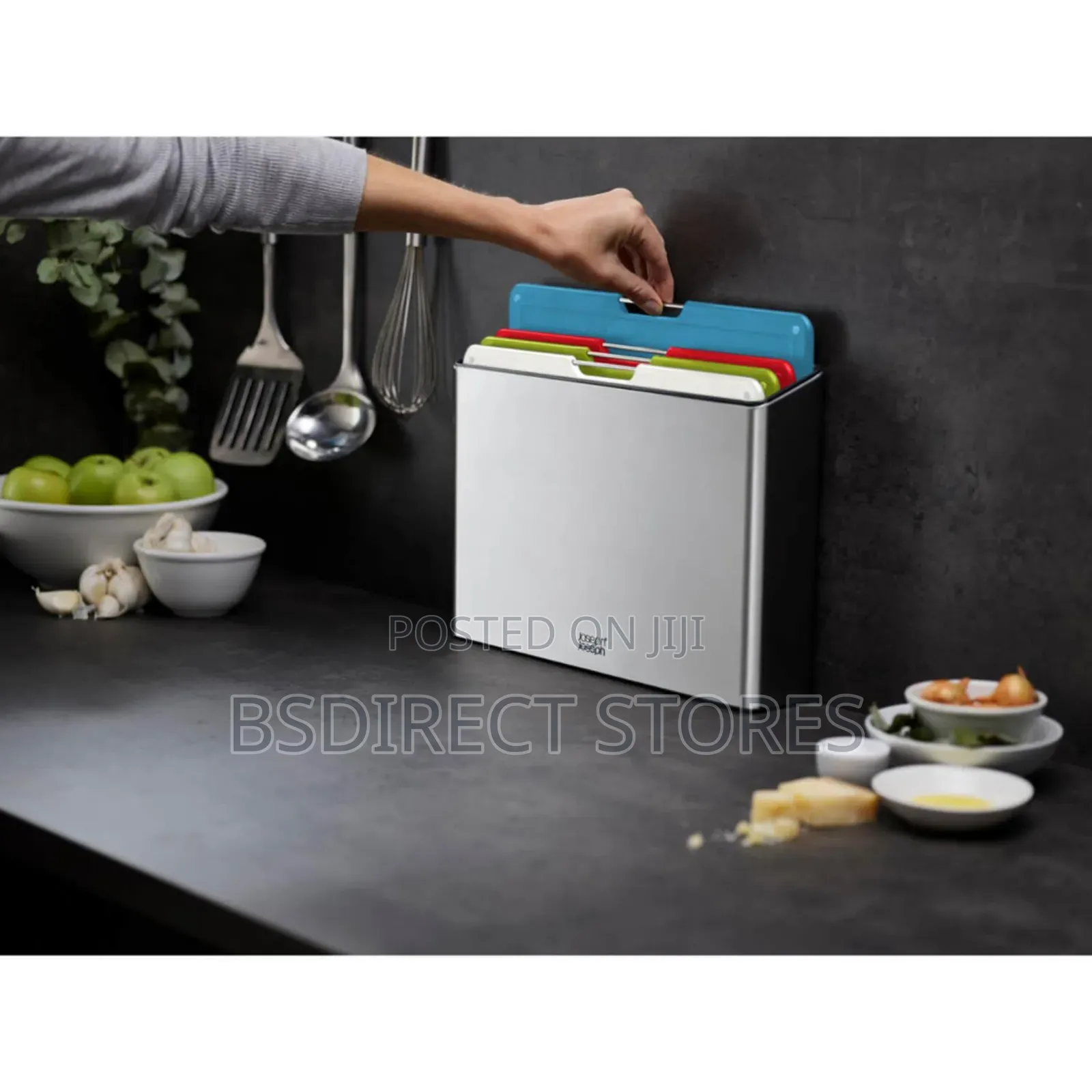 Joseph Joseph Chopping Board 4- Set Folio Steel Multicolour