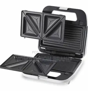KENWOOD SANDWICH MAKER 2 Slice 3 Plates