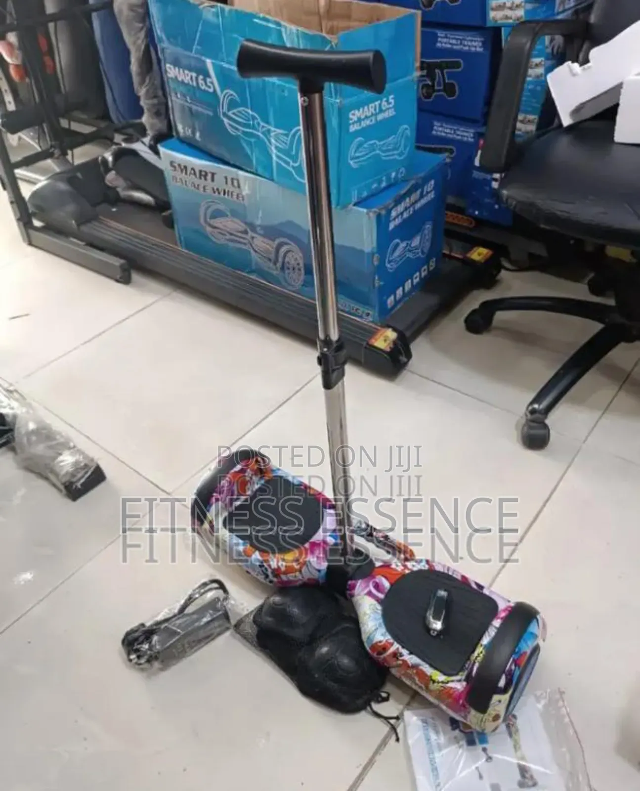 Big Hover Board Machine With Handle