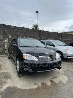 Toyota Corolla S 2007 Black