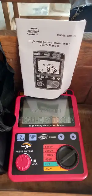 Benetech High Voltage 5kv Insulation Tester Gm3125