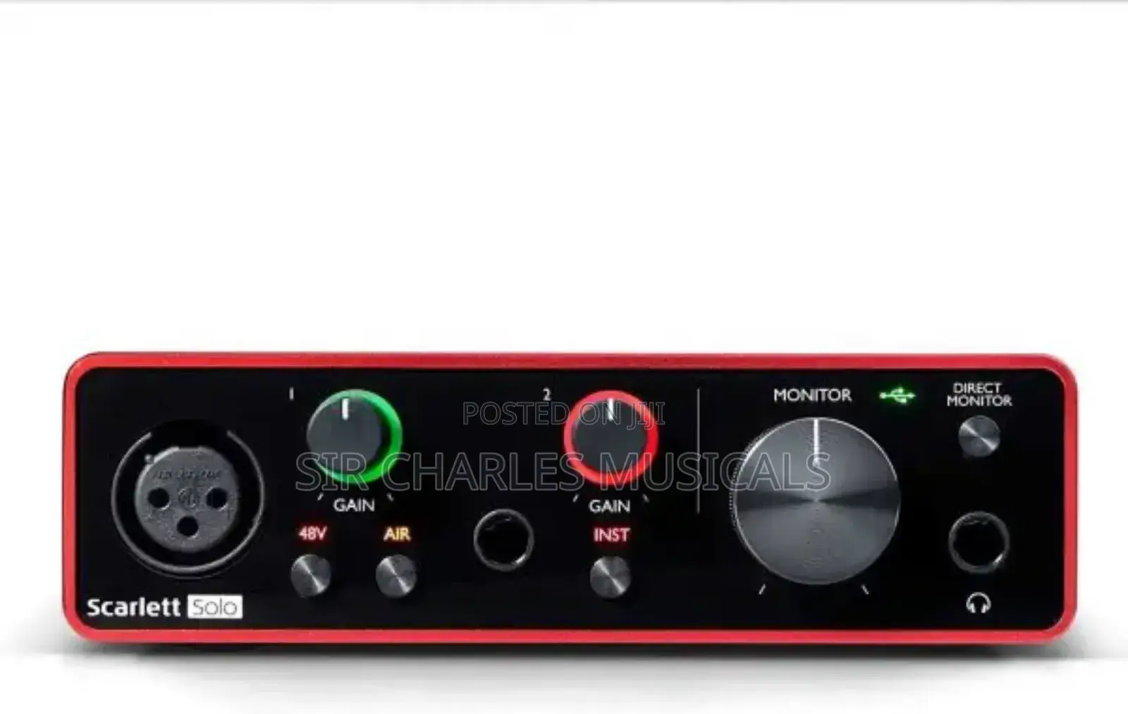 Focusrite Scarlet Solo Audio Interface