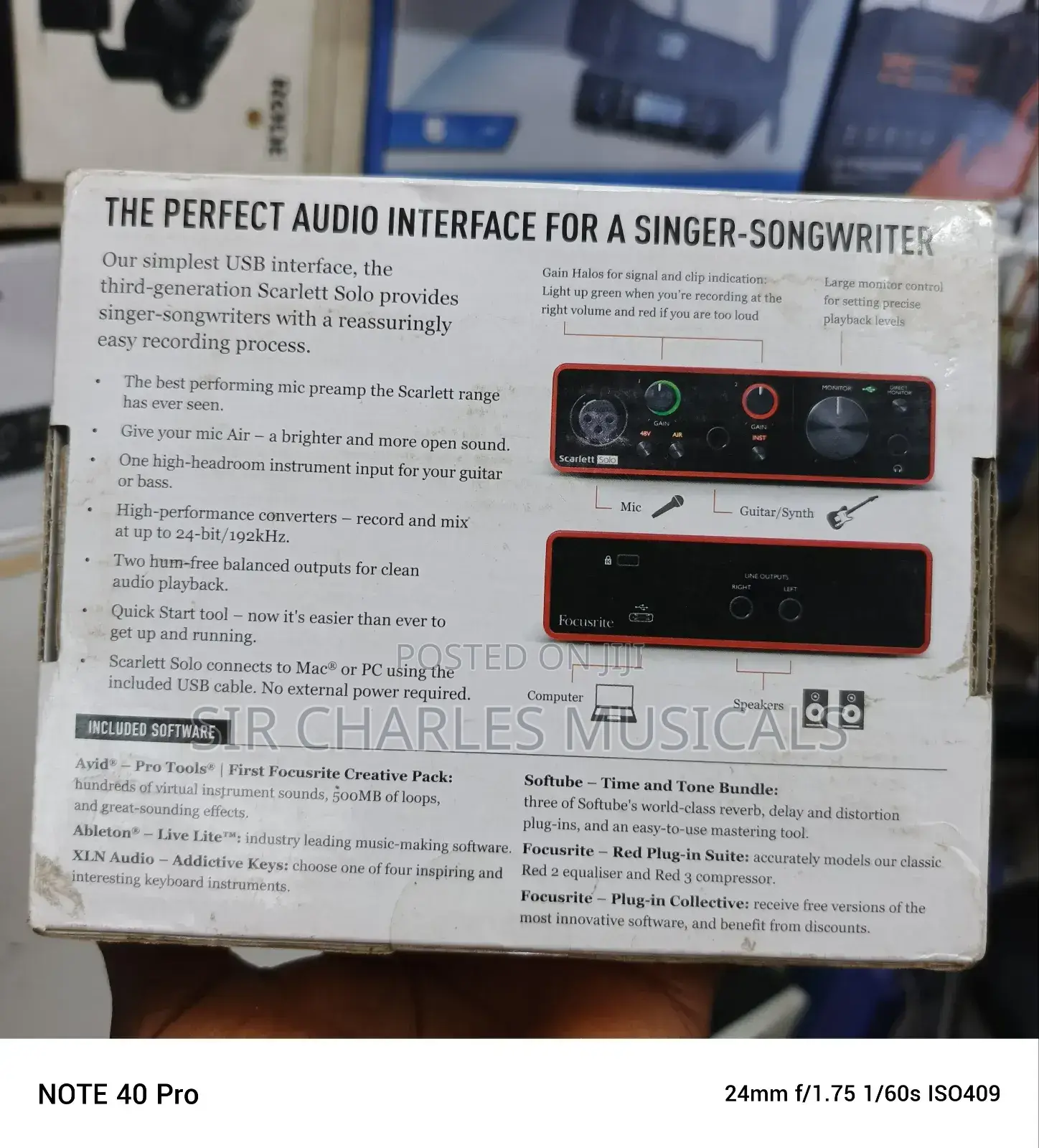Focusrite Scarlet Solo Audio Interface