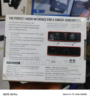 Focusrite Scarlet Solo Audio Interface
