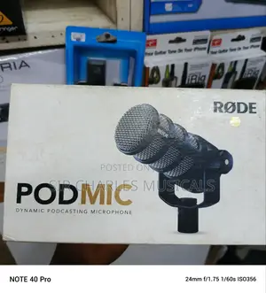 RODE Podmic Dynamic Broadcast Microphone
