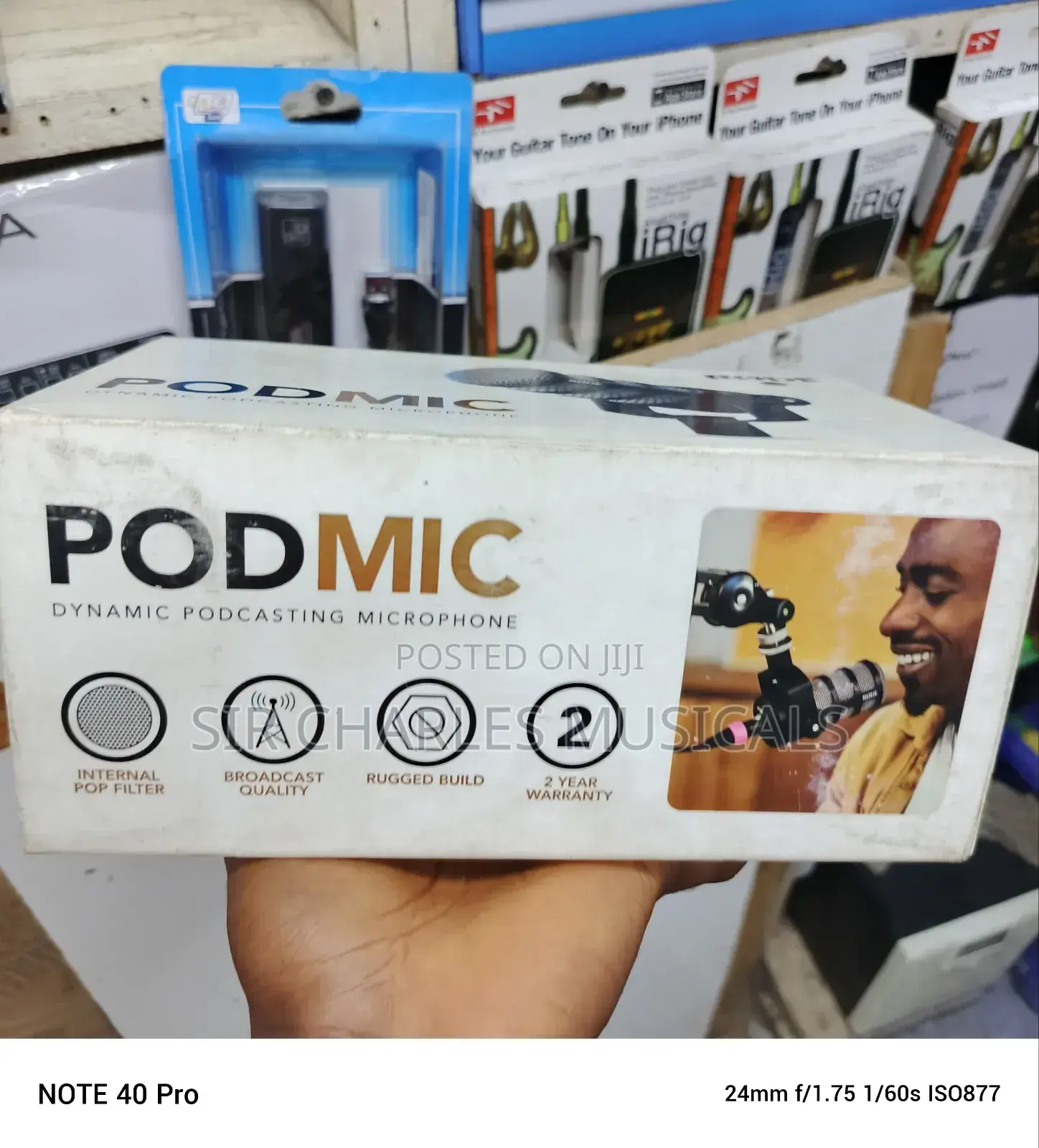 RODE Podmic Dynamic Broadcast Microphone
