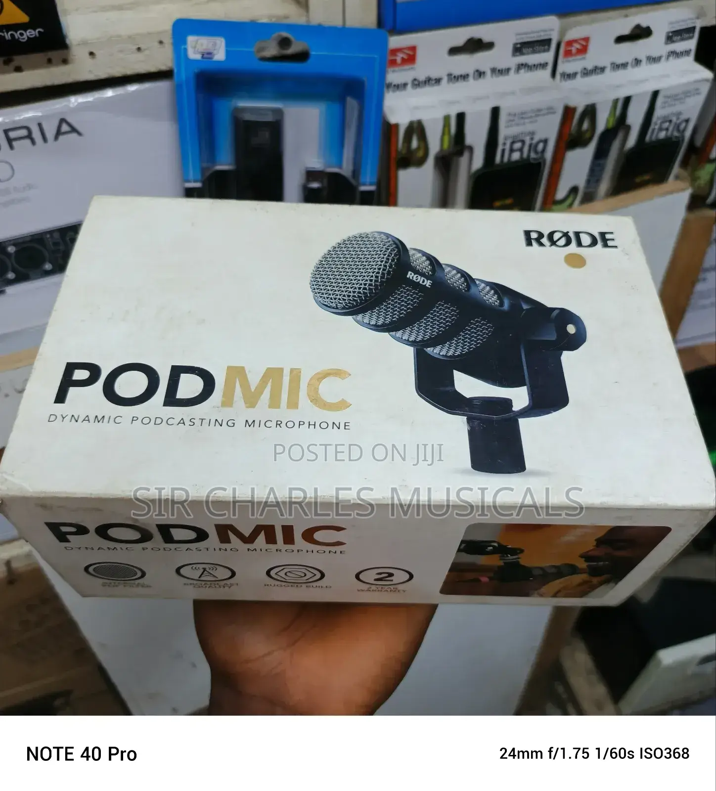 RODE Podmic Dynamic Broadcast Microphone