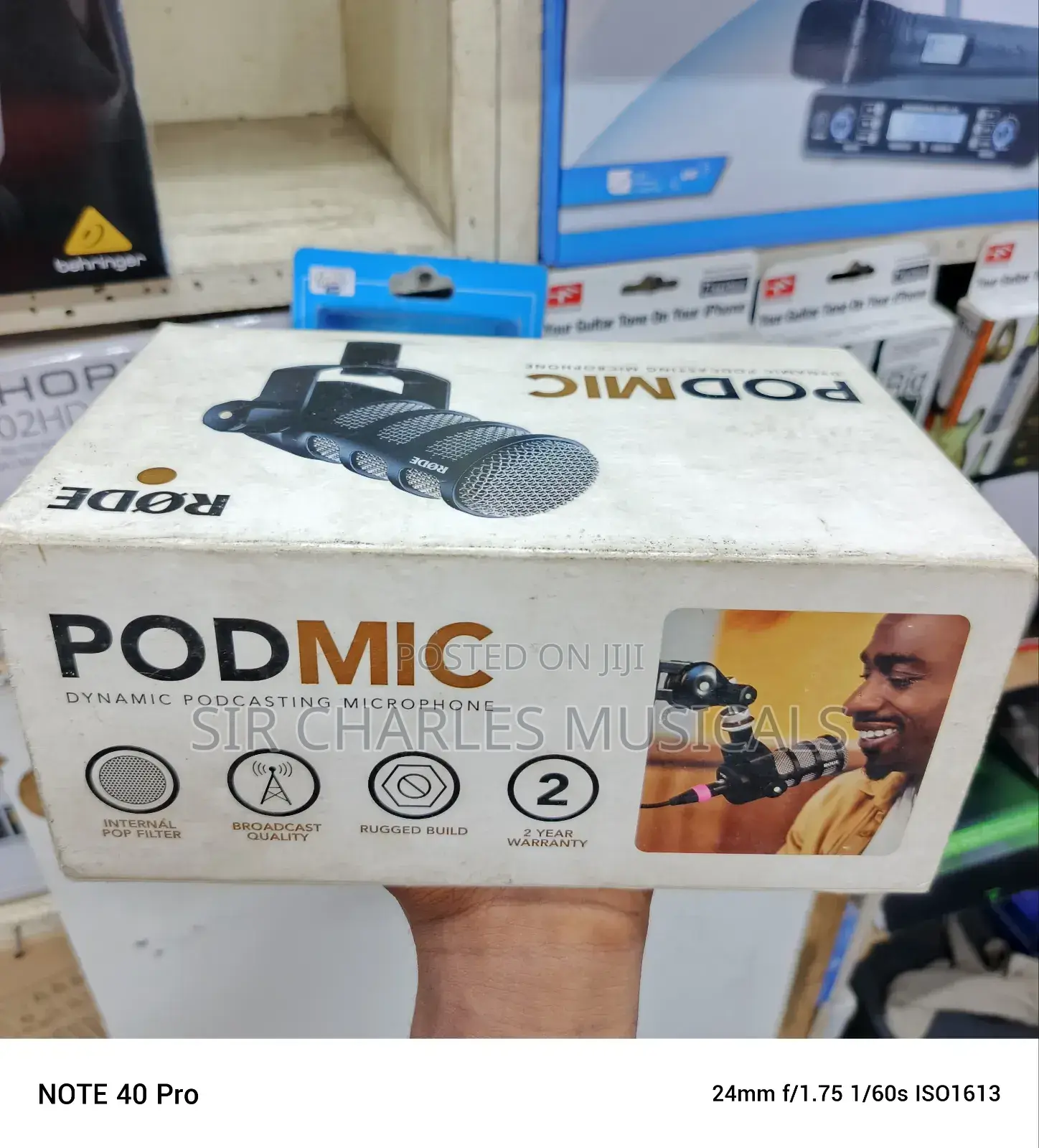RODE Podmic Dynamic Broadcast Microphone
