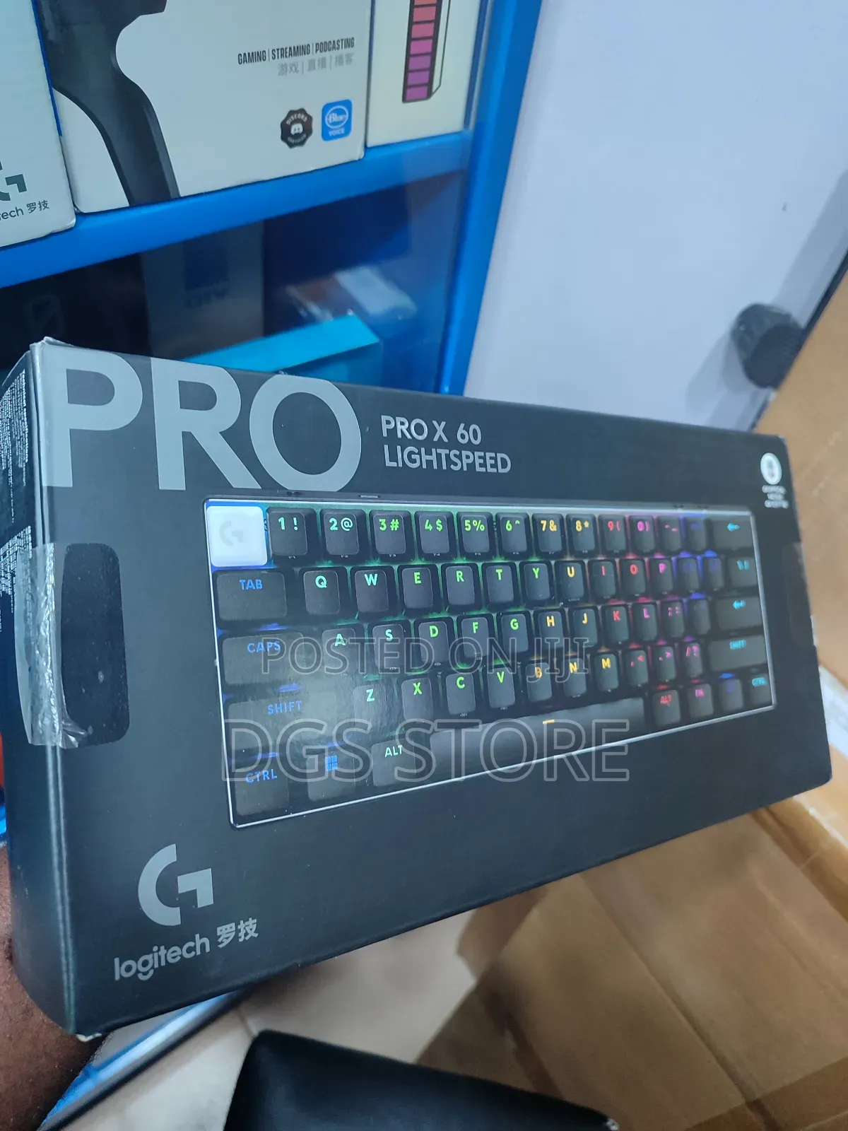 Logitech Pro X 60 Lightspeed Wireless Keyboard
