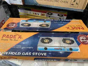 Padex Table Gas Cooker 2 Burners Automatic Ignition.