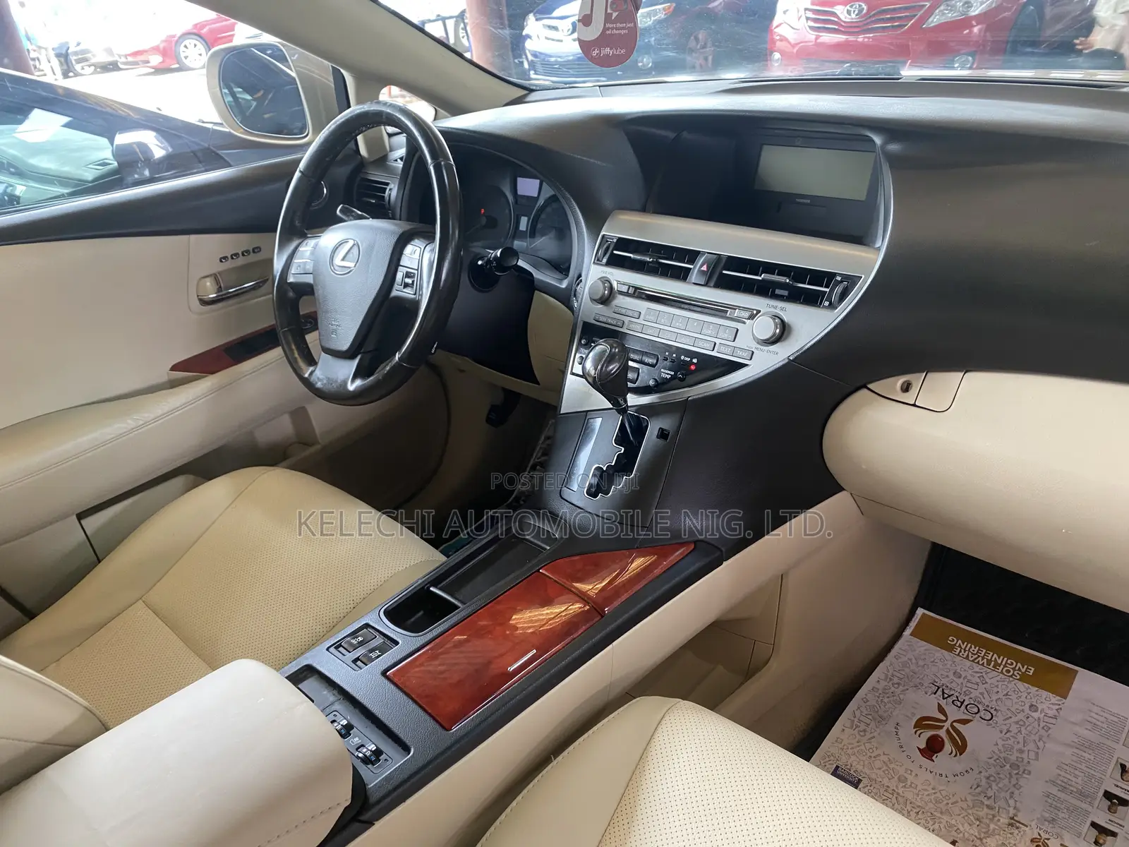 Lexus RX 350 2010 Gold