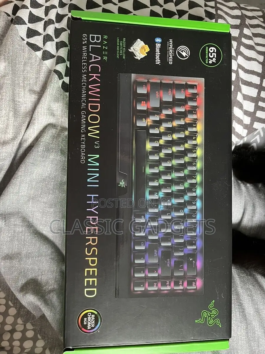 Razer Blackwidow V3 Mini Hyperspeed Mechanicalgamingkeyboard