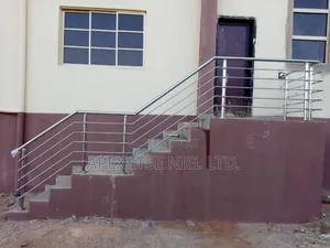 Back Entrance Stainless Rails