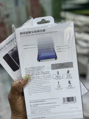 Face Design Full Clear Screen Protector for iPhone16 Promax